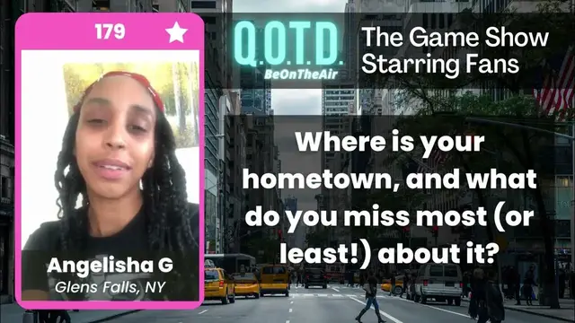 Video thumbnail for Our Favorite Answers: Angelisha misses the late-night snacking in NYC!