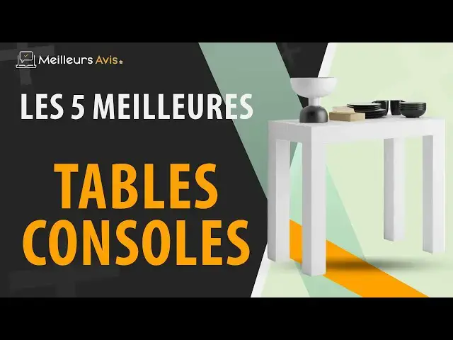 Video thumbnail for ⭐️ MEILLEURE TABLE CONSOLE - Comparatif 2024