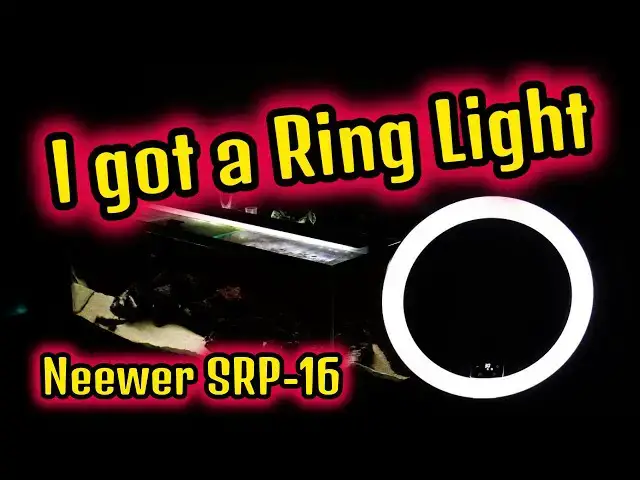 Video thumbnail for Unboxing and Setting up my Neewer Ring Light SRP16