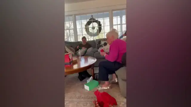 Video thumbnail for 95-Year-Old Grandma Screams And Jumps With Joy When She Discovers She's Going To Be Great Grandma | Happily TV