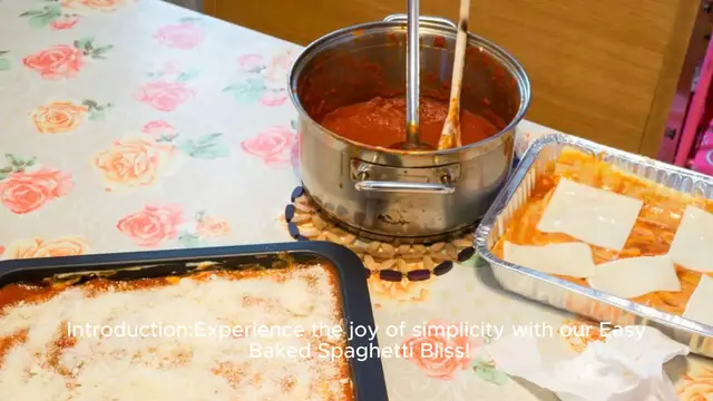 Video thumbnail for Easy Baked Spaghetti Bliss