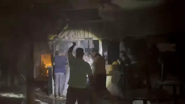 Video thumbnail for Palestine: Settler Arson Attack Destroys West Bank Cafe.
