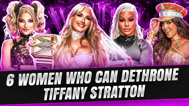 'Video thumbnail for 6 Women to defeat Tiffany Stratton'