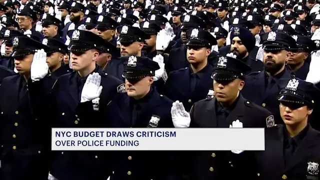 Video thumbnail for NYC leaders reach budget deal as debate over police funding continues