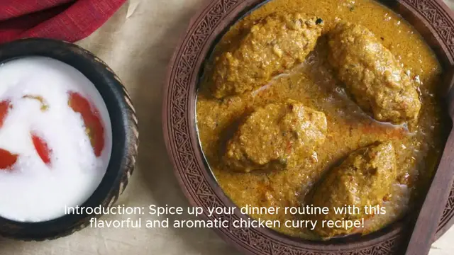Video thumbnail for Chicken curry recipe