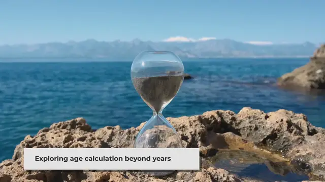'Video thumbnail for How to Calculate Age Using a Date of Birth (The Easy Way)'