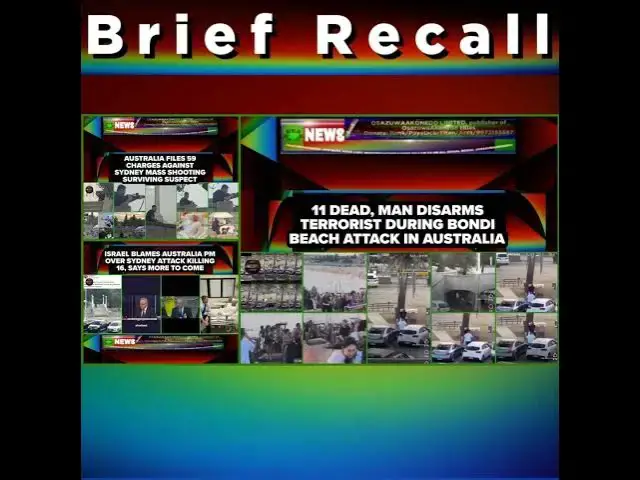 Video thumbnail for NewsBriefRecall @10am 17-12