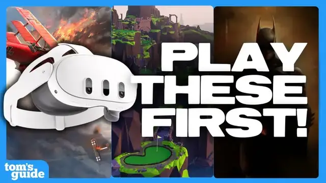 Video thumbnail for The 5 Best Meta Quest 3 Games To Play First!