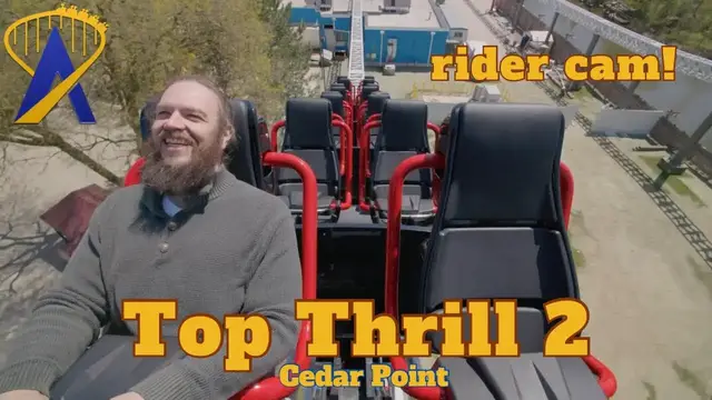 Video thumbnail for Top Thrill 2 Rider Cam & POV from Cedar Point