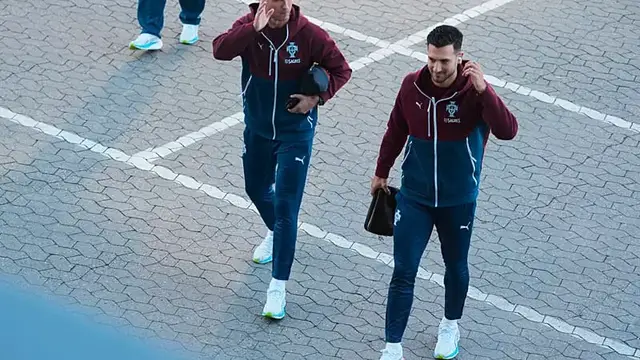 Video thumbnail for 'Sad exit': Portugal fans mourn departure of star forward Cristiano Ronaldo