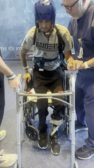 Video thumbnail for Relearning to Walk after a Traumatic Brain Injury