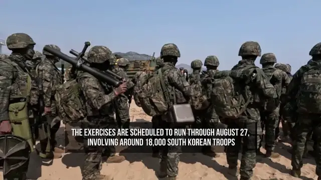 Video thumbnail for Trump Orders Pentagon to Reduce Military Drills With South Korea.
