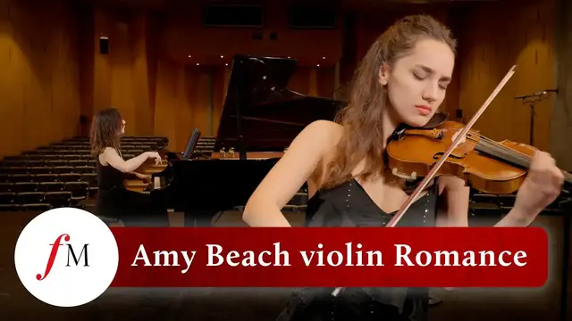 Video thumbnail for Amy Beach's 'Romance' - rising star violinist Deniz Sensoy | Classic FM