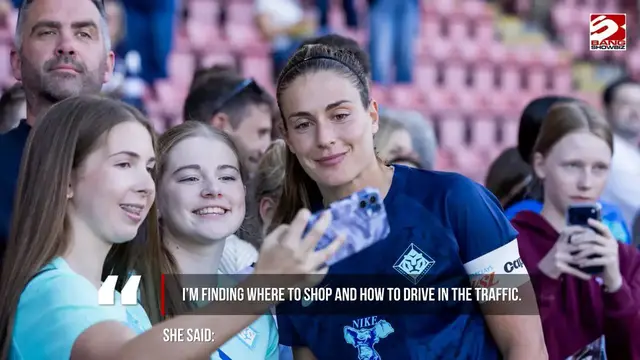 Video thumbnail for Alexia Putellas describes the WSL as a ‘hard league’