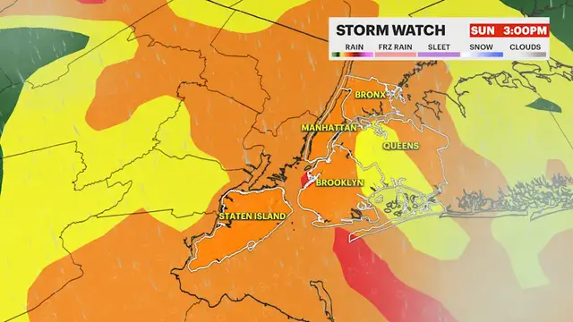 Video thumbnail for STORM WATCH: Remnants of Isaias to bring rain and wind to Brooklyn on Sunday