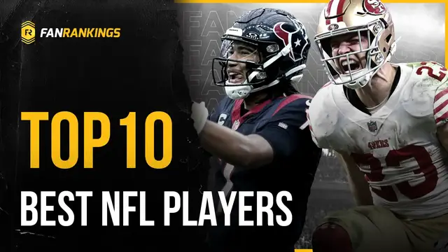 Video thumbnail for Top 10 Best NFL Players 2023-2024 Mid Season Rankings