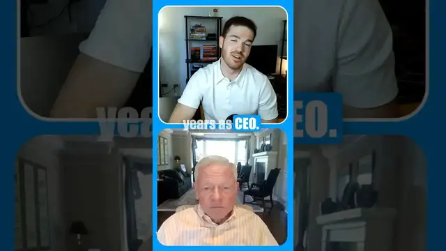 Video thumbnail for How a 30+ year public CEO stays fit. #entrepreneurship #motivation