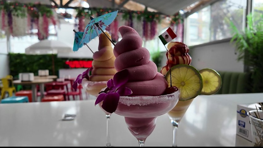 Video thumbnail for Viral soft serve margarita hits the Bronx for the summer