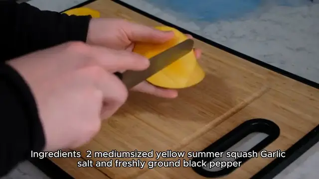 'Video thumbnail for Squash recipe'