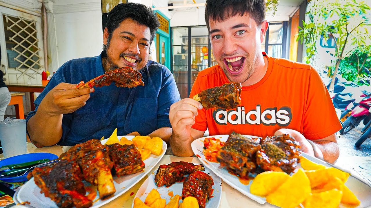Video thumbnail for Indonesian BBQ Tour in Jakarta Smokiest STREET FOOD from Sulawesi to Madura!