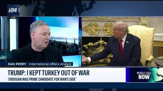 Video thumbnail for Trump brags that he stopped Turkey from entering Iran war against US
