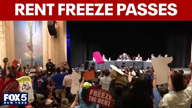 Video thumbnail for NYC Rent Guidelines Board approves rent freeze:  What it means for tenants