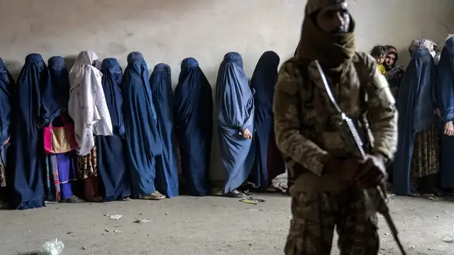 Video thumbnail for Afghan women are erased from public life