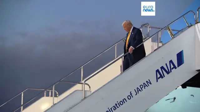 'Video thumbnail for Trump urges Putin to end war in Ukraine ‘instead of testing missiles’'