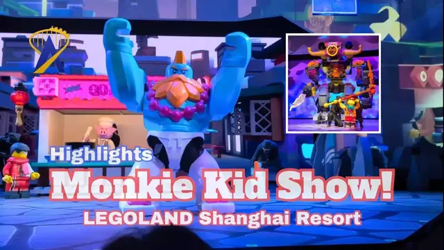 Video thumbnail for Legoland Shanghai Monkie Kid Show Highlights