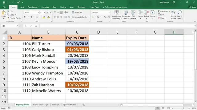 'Video thumbnail for Excel Conditional Formatting with Dates - 5 Examples'