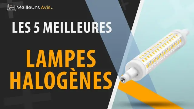 Video thumbnail for ⭐️ MEILLEURE LAMPE HALOGENE - Comparatif 2023