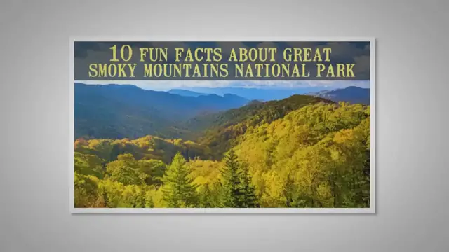 Video thumbnail for 10 Fun Facts about Great Smoky Mountains National Park