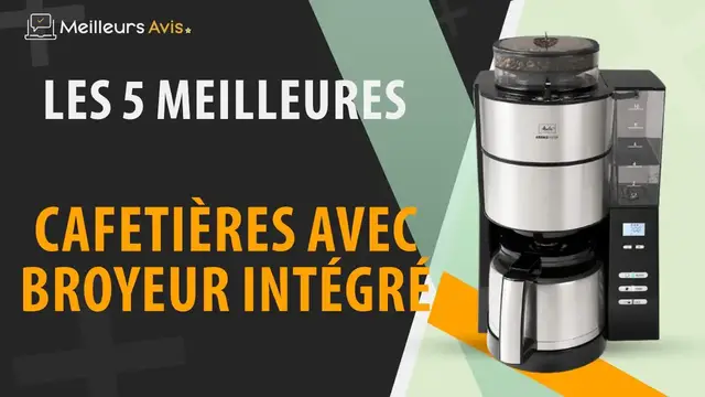 Video thumbnail for ⭐️ MEILLEURE CAFETIERE AVEC BROYEUR INTEGRE - Comparatif 2023