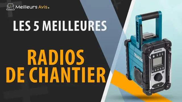 Video thumbnail for ⭐️ MEILLEURE RADIO DE CHANTIER - Avis & Guide d'achat (Comparatif 2022)