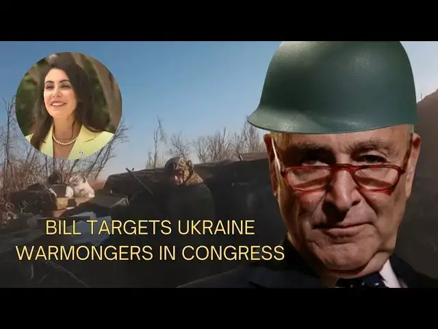 Video thumbnail for Rep. Luna's Bill Targets Ukraine Warmongers In Congress