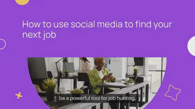 Video thumbnail for How to Use Social Media to Find Your Next Job