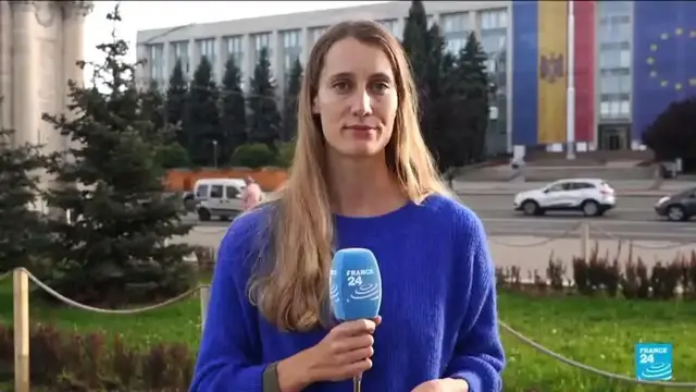 'Video thumbnail for Moldova bars pro-Russian party from tense parliamentary election'
