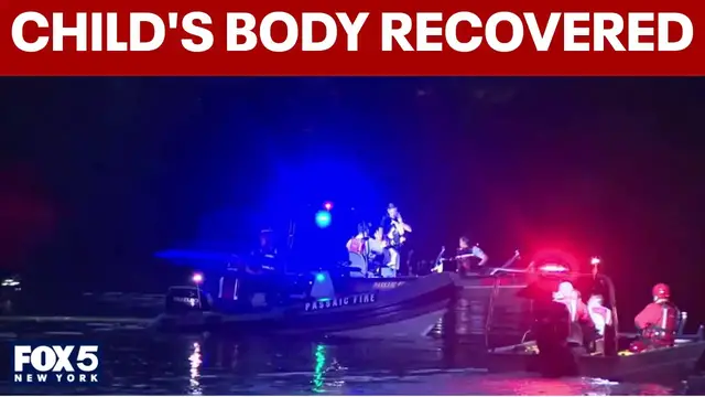 Video thumbnail for 10-year-old's body found in Passaic River, 2nd child missing, NJ officials say