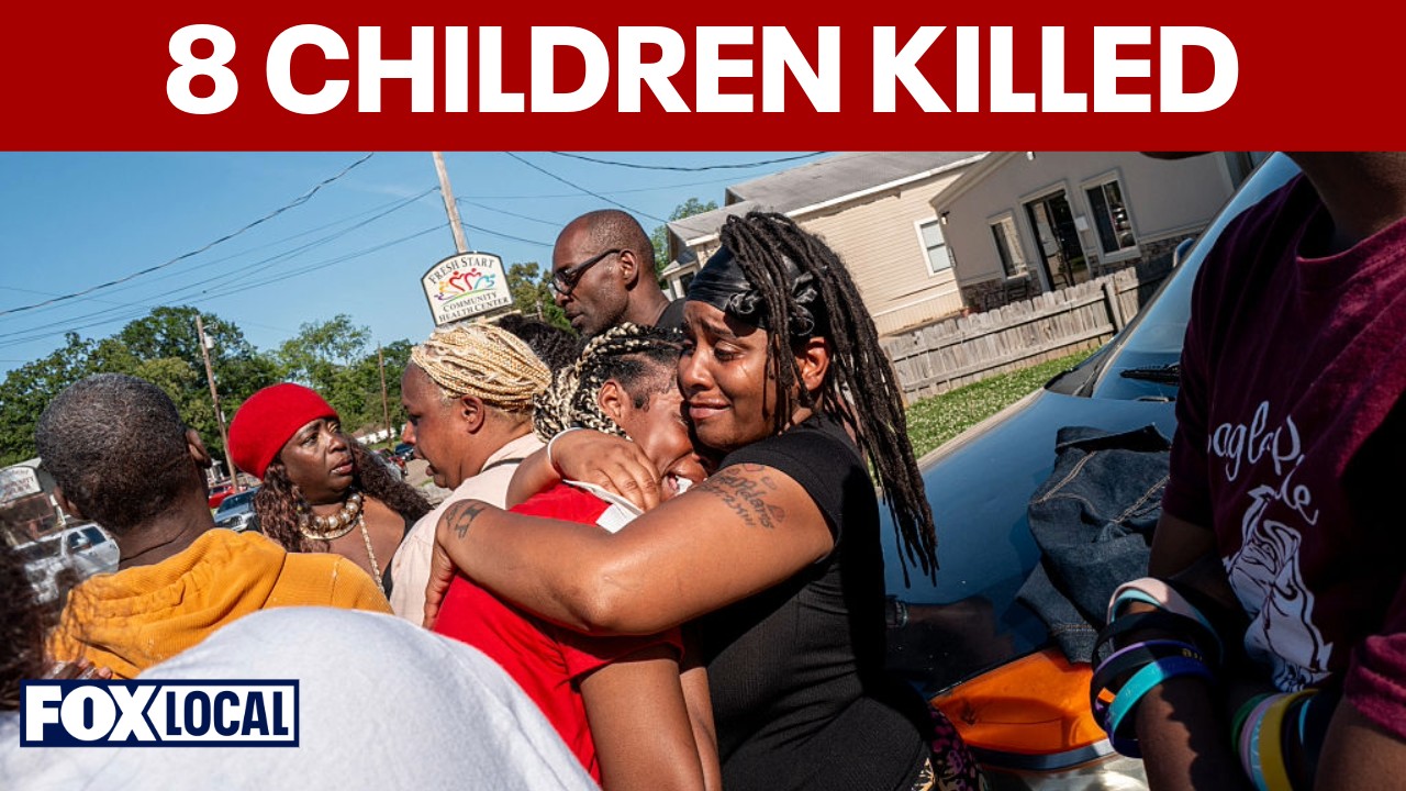 Video thumbnail for Shreveport, Louisiana shooting: 8 children killed in ‘domestic disturbance’