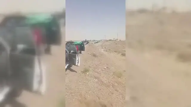 Video thumbnail for Iran: Kilometer-Long Fuel Line in Iran.