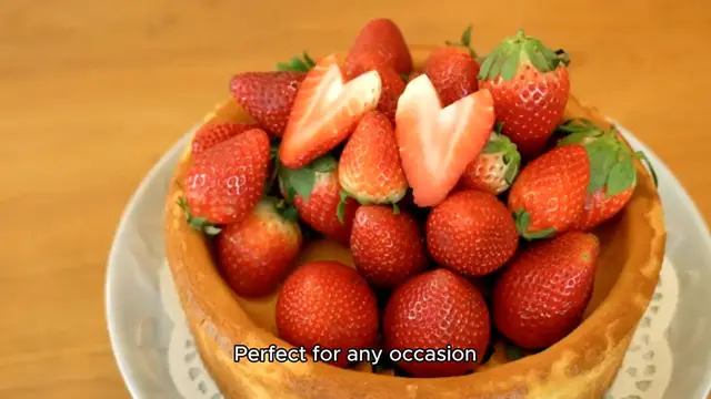Video thumbnail for Homemade Strawberry Cake