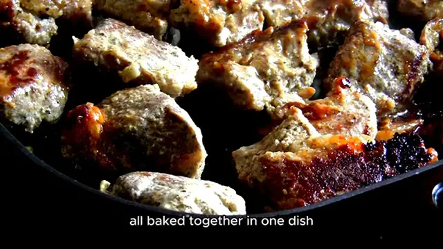 Video thumbnail for Dump and Bake Meatball Casserole