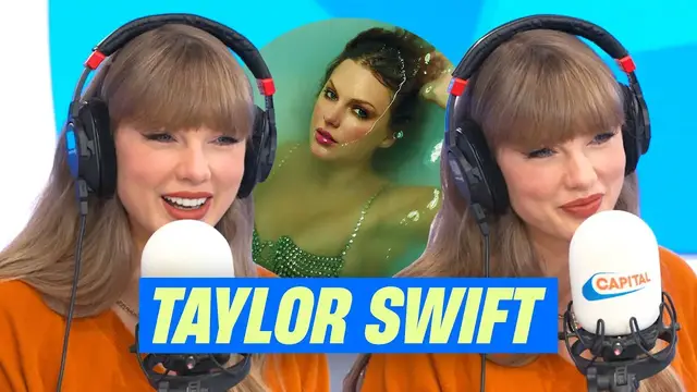 'Video thumbnail for Taylor Swift reveals her and Travis Kelce’s favourite song from ‘The Life Of A Showgirl’ | Capital'