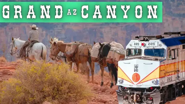 'Video thumbnail for Grand Canyon Day Trip 2025 | Route 66, Bearizona & Canyon Coaster'