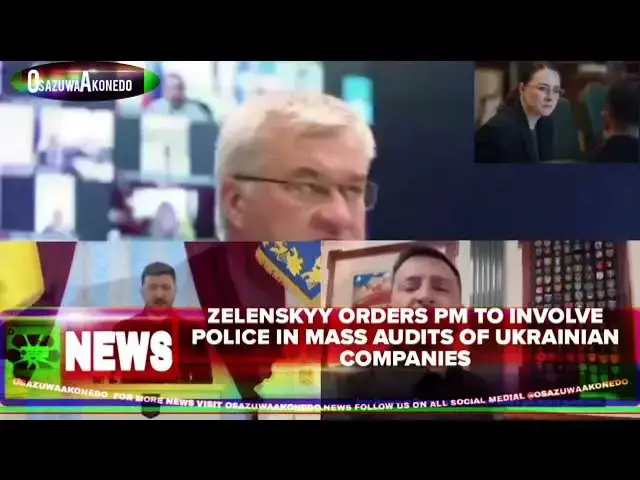 Video thumbnail for Zelenskyy Orders PM To Involve Police In Mass Audits Of Ukrainian Companies
