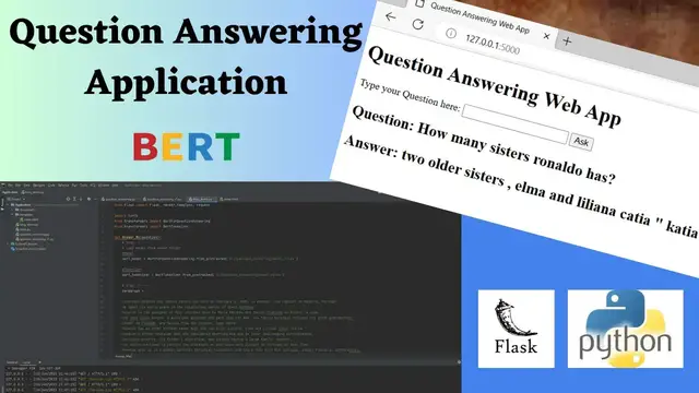 Video thumbnail for Question Answering Application with Flask and Python