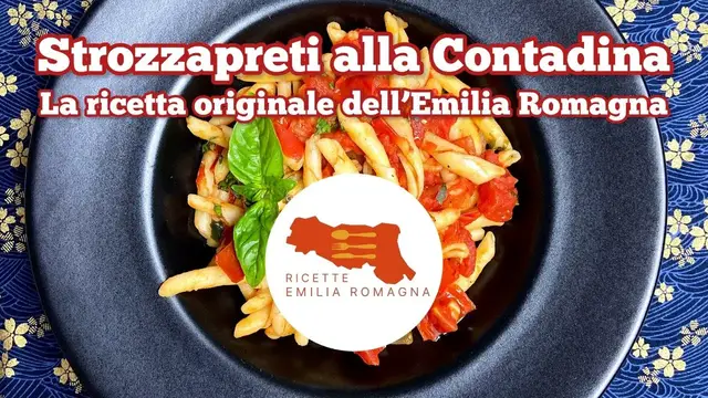 'Video thumbnail for Ricetta autentica degli strozzapreti alla contadina - Sapori dell'Emilia Romagna'