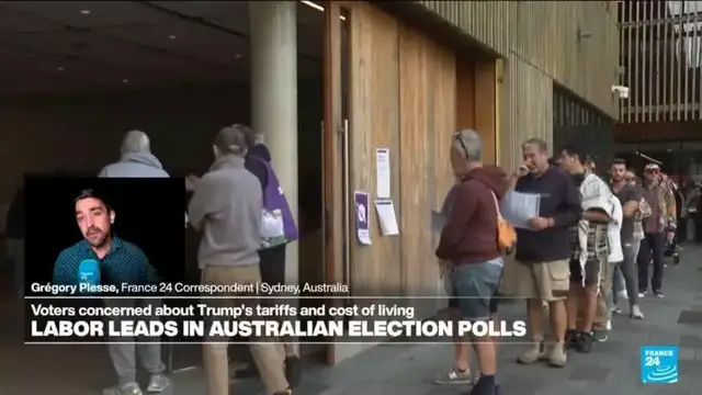 Video thumbnail for Australia votes in general election overshadowed by Trump tariffs