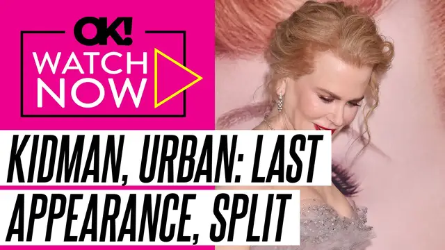 'Video thumbnail for Nicole Kidman and Keith Urban's Last Appearance Was 3 Months Before Shocking Split'