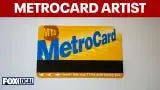 Video thumbnail for This NYC artist repurposes MetroCards into art